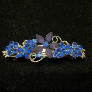 Royal Blue Hair Barrette. BRAND NEW.